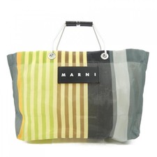 Autentica mini borsa Marni Marni Market Stripe SHMH0012A0 #230-000-252-2899