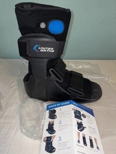 United Ortho Boot Size L Short Air Cam Walker Fracture Boot NEW Black Fast Ship 