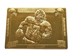1993 Action Packed 24 Kt. Gold John Elway #10 Monday Night Football #d /500 RARE