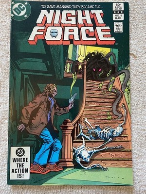 NIGHT FORCE #8 DC Comics 1983 VF/NM