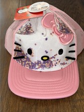 Sanrio Hello Kitty Cosplay Trucker Hat with Confetti Filled Ears