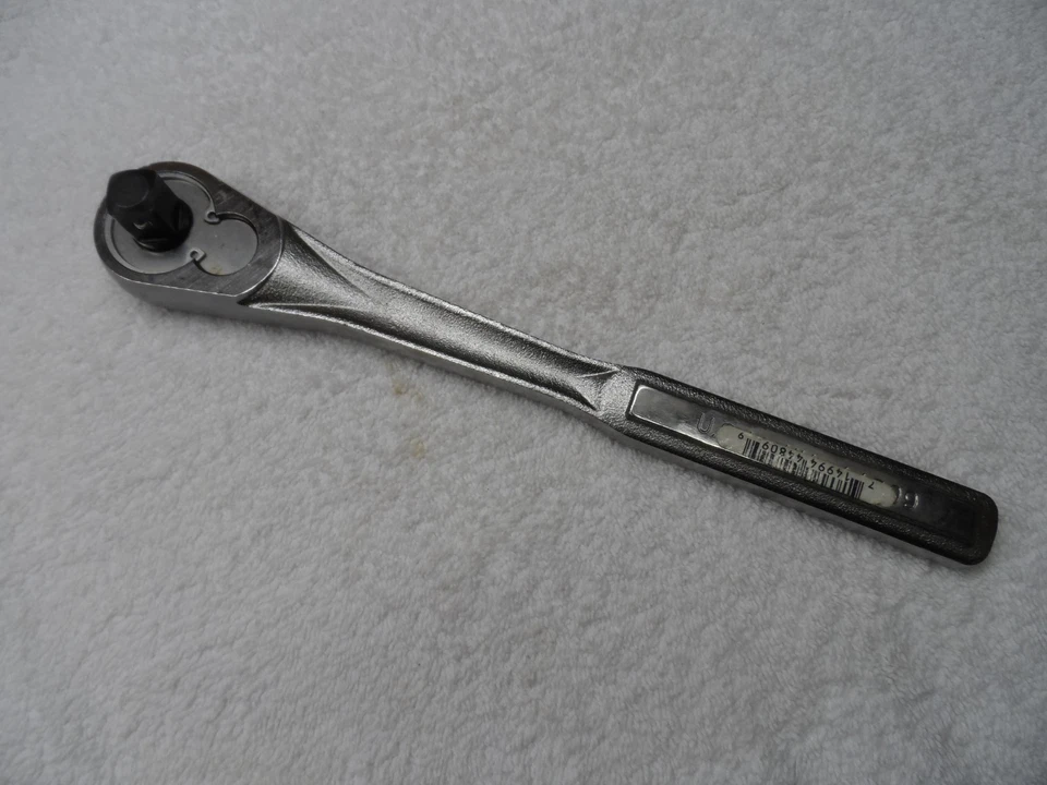 Craftsman 1/2" Drive Quick Release Ratchet, made USA, NOS (w/ sticker) PN 44809 - Image 2 of 4