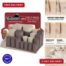 Felt Furniture Pads for Hardwood Floors - 216 Pcs Premium Floor Protectors