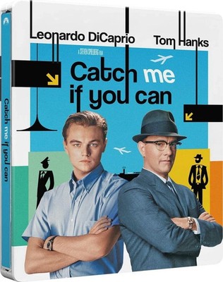 CATCH ME IF YOU CAN STEELBOOK 4K ULTRA HD + BLU-RAY + DIGITAL NEW! SEALED!