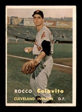 1957 Topps #212 Rocky Colavito RC VGEX X3201031