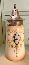 Antique ORIGINAL ADAMS BORDER Porcelain Sugar Caster by Adams % Co Tunstall (A1)