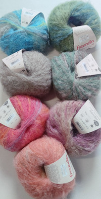 Wolle, my winter wonder(Schachenmayr) freundin 50g/125 m; Mohair