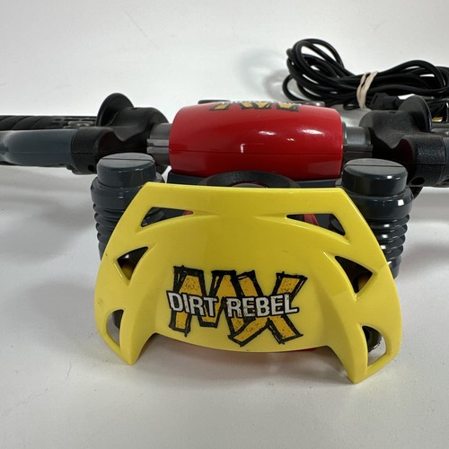 Hasbro MX Dirt Rebel Plug & Play TV Videogioco Portatile Motocross Aux con Base! - Foto 2 di 12