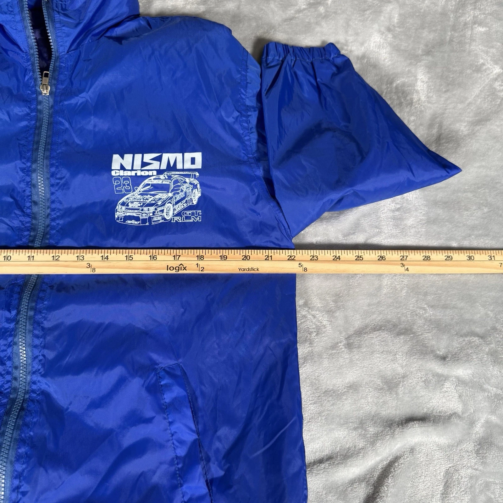 Nismo Nissan R33 Skyline Jacket Mens M (Estimated) Souvenir Racing Thin Light  image 8