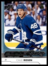 2017-18 Upper Deck Young Guns Calle Rosen Rookie Toronto Maple Leafs #216 R42