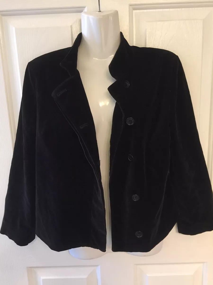Isaac mizrahi shop velvet blazer
