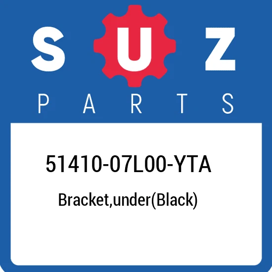 BRACKET, UNDER (BLACK)
