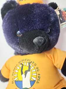Ltd 23" Nelson Mandela Freedom 94 Teddy Bear Free African Leader Amandla Plush