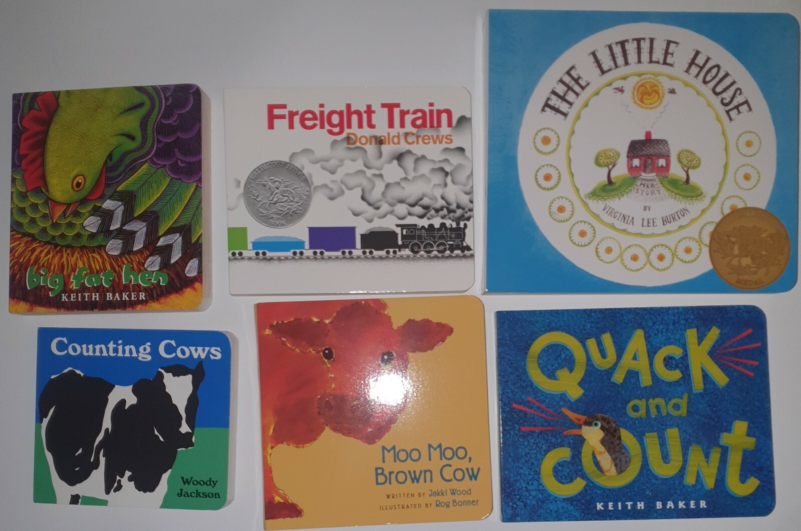 Kaplan Classic Board Books for Individual or Classroom Reading Set of 6