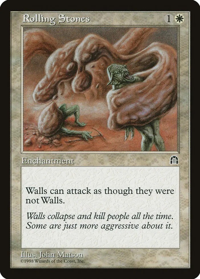 Rolling Stones - Stronghold (STH) Magic The Gathering NM
