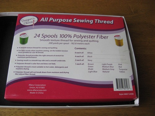Designers Choice All Purpose Sewing Thread-24/Pkg - Picture 2 of 3