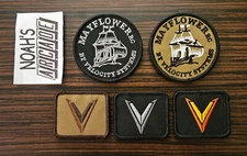 Shot Show 2025 Velocity Systems Patch Lot RARE CRYE FOG GBRS GWA SUPDEF TFD BCS