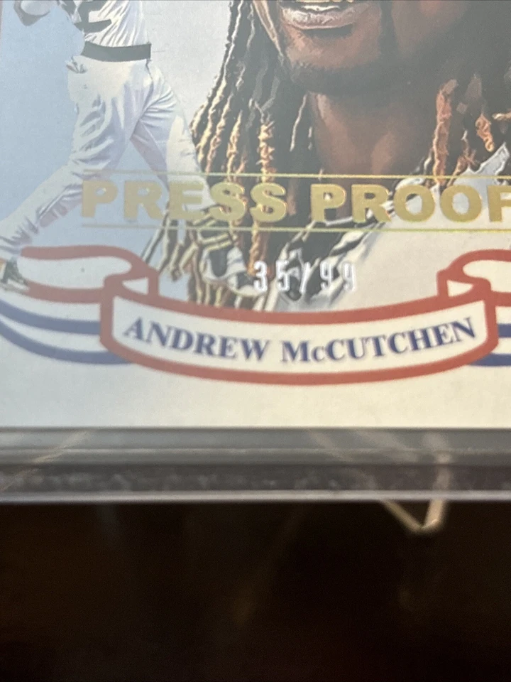Donruss Press Proofs 2014 plata Andrew McCutchen #10 Diamond Kings #35/99 Foto 2 de 3