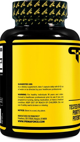 Primaforce Bio Maca Wurzel Kapseln (750mg) (120 KAPSELN) - gentechnikfrei, glutenfrei - Bild 3 von 4