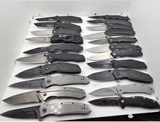 (Lot of 21) KERSHAW TSA Confiscated EDC Manual Pocket Knives #511