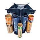 Coin Counter Coin Sorter Tube|Creative 5-in-1 Change Sorter Coin