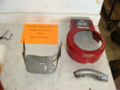 #ad Briggs amp; stratton commercial diamond plus 15HP engine covers cooling shrouds tin $29.00