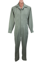 Sweet Company Coveralls Jumpsuit 38 Long vintage workwear Sage Green Long Sleeve