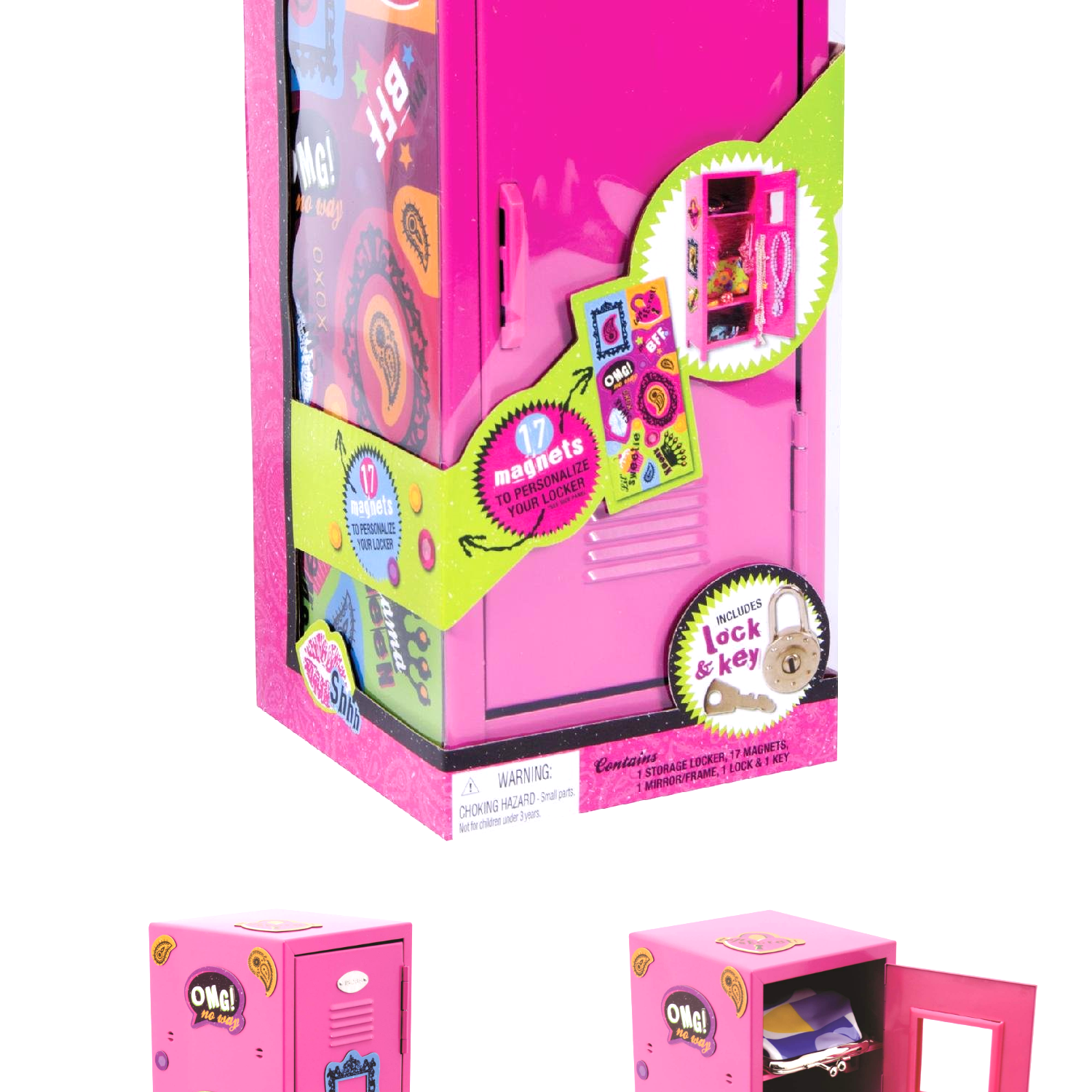 schylling girl talk locker with magnets