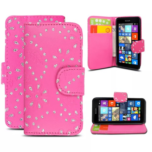 Flip Leder Tasche für Microsoft Lumia 640 650 550 950 520 930 XL Wallet Cover - Bild 16 von 42
