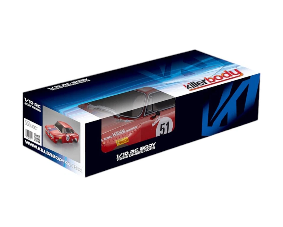 Killerbody Alfa Romeo 2000 GTAm Red RTU all-in KB48251  - Bild 2 von 2