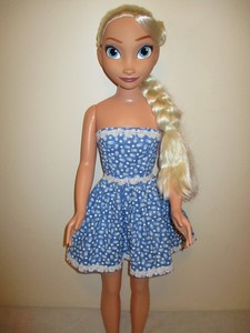 frozen anna dress and doll
