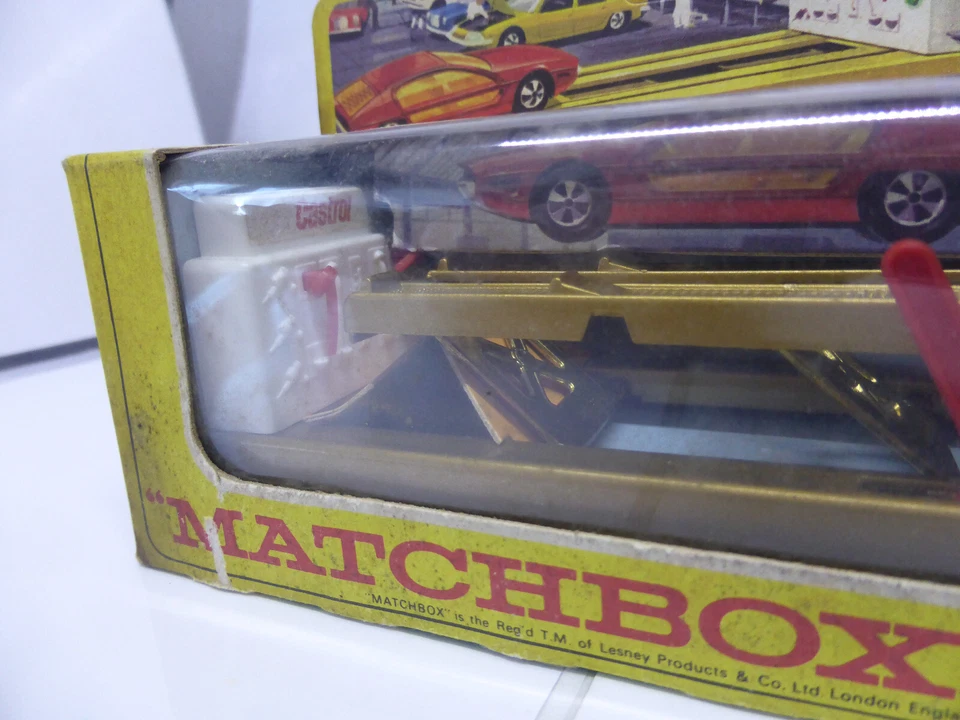matchbox lesney  1/75 A1 service ramp accessory pack neuf boite NIB - Photo 2/4