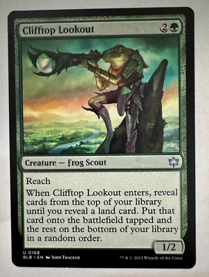 Clifftop Lookout (NM) #168 Bloomburrow BLB Magic MTG