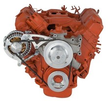 440 Alternator Only V-belt System Big Block Chrysler Mopar Single Groove Bcr