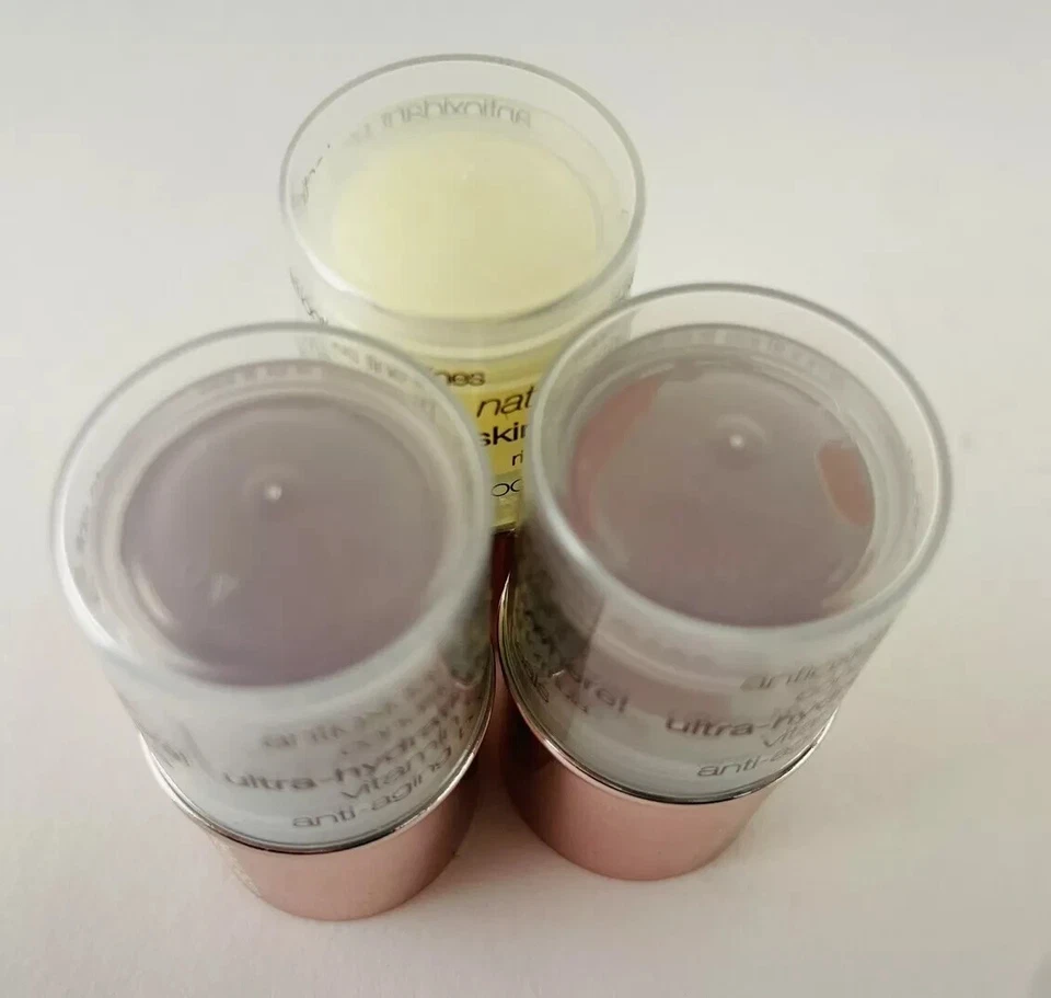 Barra de color argán Josie Maran biblioteca de 3 piezas, rosa dorado, transparente y apasionado Foto 4 de 4