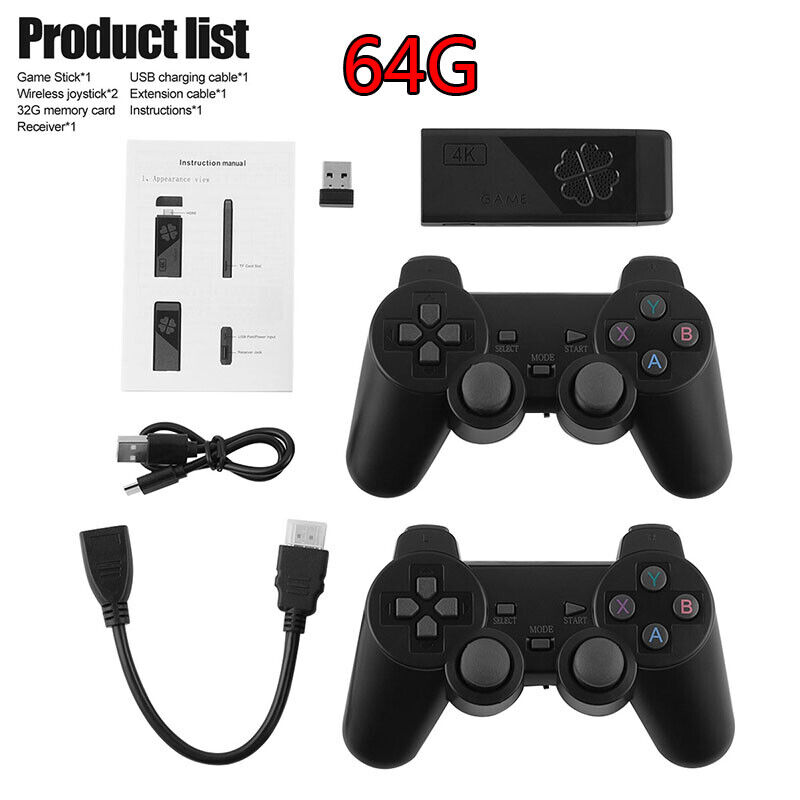 HD TV Game Consoles 4GB Video Game Console player Support HDMI TV