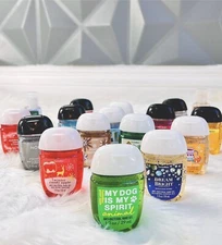 BATH and BODY WORKS Assorted 5 Pack PocketBac Sanitizer Various Holiday Scents