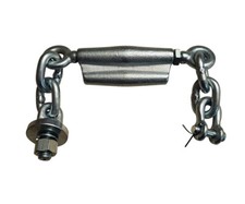 Spannschloss Unterlenker Spannkette Stabilisatorkette 450mm 👨‍3-punkt Traktor