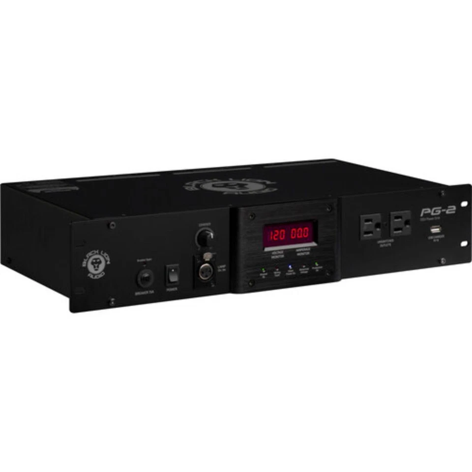 Black Lion Audio PG-2 Studio-Grade Power Conditioner with 2x Power Cable Bundle - Image 2 of 4