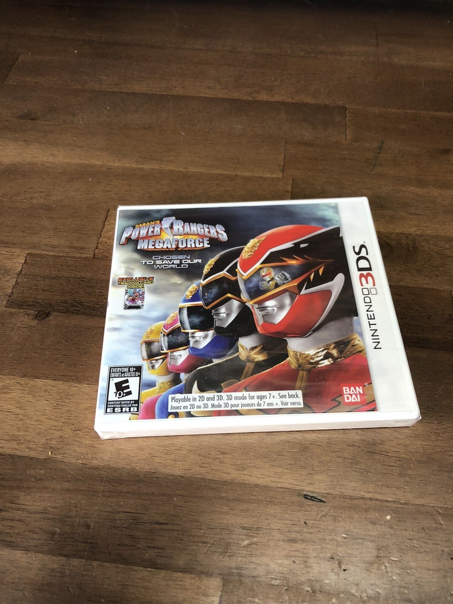 Power Rangers Super MegaForce (Nintendo 3DS) NEW SEALED!!! | eBay