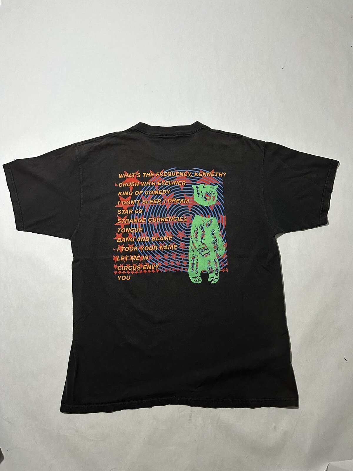 Vintage REM Monster Tour TShirt Men’s Size XL 1995 90s Rare Made in