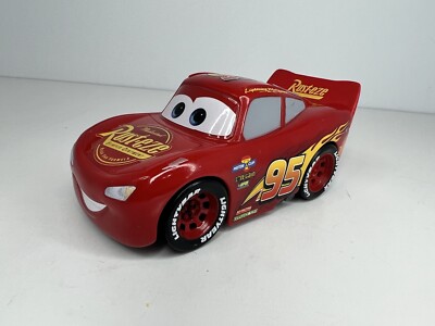Disney Pixar Cars Lightning McQueen Mattel 5” Plastic Toy 2019