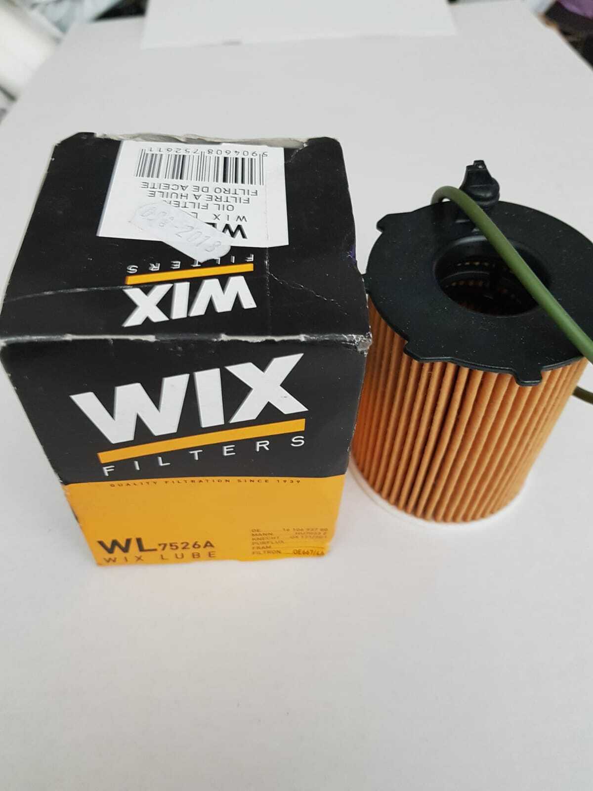 Genuine WIX LUBE FILTER Replacement Oil Filter WL7526