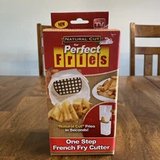 Natural Cut French Fry Cutter - Stainless Steel Potato/Vegetable/Fruit Cutter