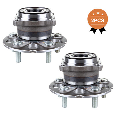 2×Rear Wheel Hub Bearing For 2007-2018 Acura Rdx 2007-2011 Honda Cr-V AWD 4WD