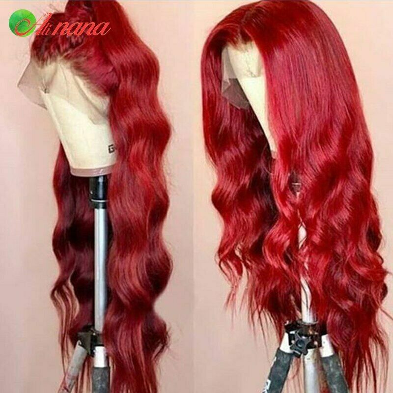 Lace Frontal Human Hair Wig For Women Pre-Plucked Transparent Peruvian Body Wave Obfite, okazja