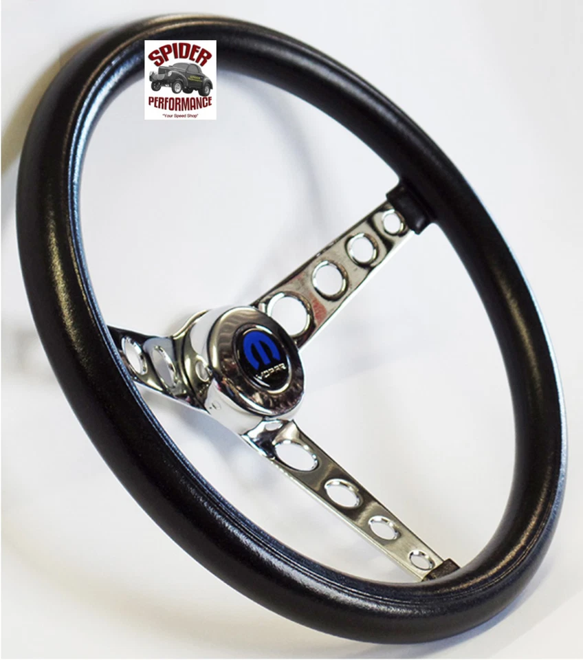 Dodge 1982-1991 D/W Pickup volante inclinable MOPAR 14 1/2" CROMO CLÁSICO Foto 2 de 4