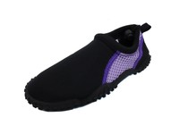 Girls Waterproof Quick Drying Aqua Water Shoes Assorted Colors Black / Purple on sale Girls Waterproof Quick Drying Aqua Water Shoes Assorted Colors Black / Purple on sale