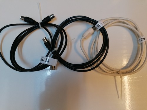 mehrere BK-Kabel (abgeschirmt) mit Stecker (weiß od. schwarz) ab 2,40 € - Bild 7 von 7
