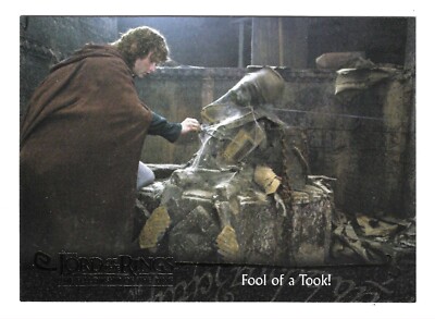 2001 Topps The Lord Of The Rings FOTR #67 Fool of a Took!